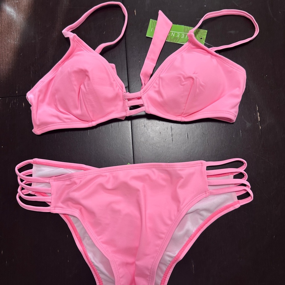 Queenskini Pink Bikini Set